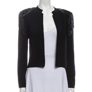 ST. JOHN Open Front Sweater Size M